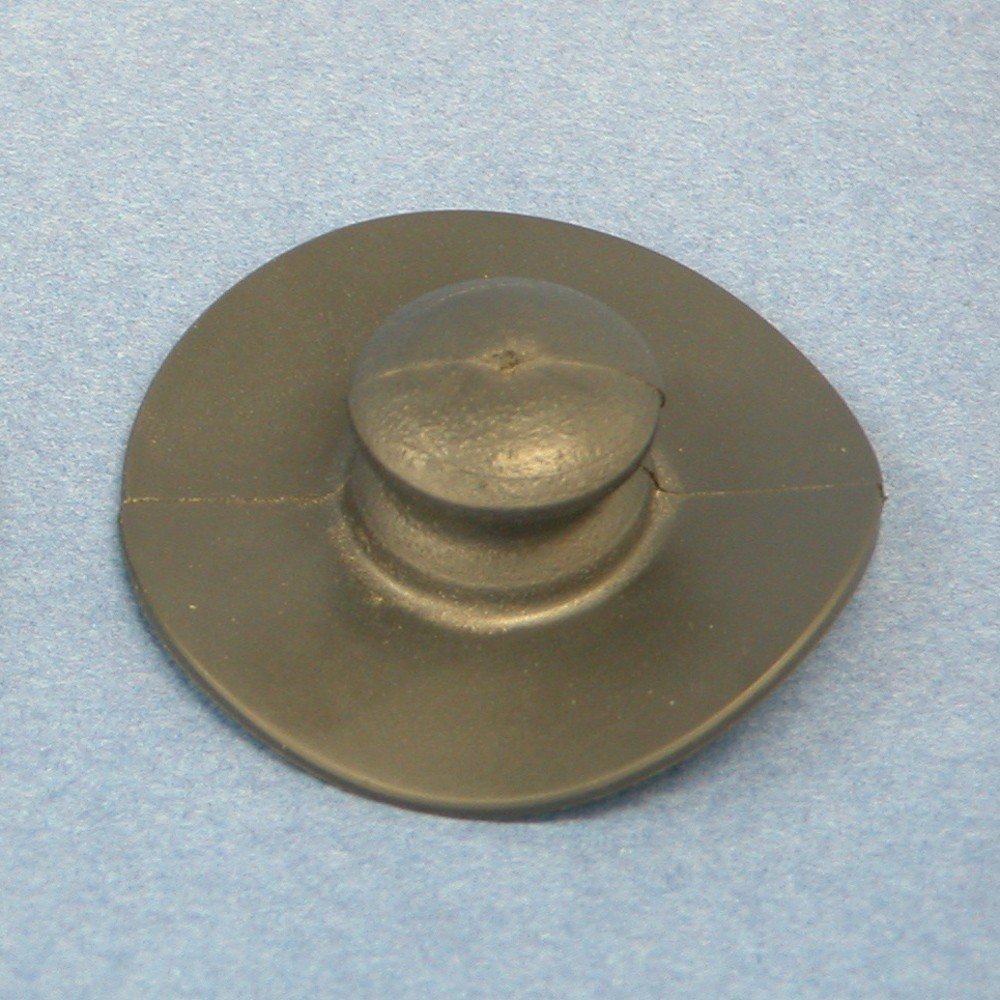 IBS PVC Cleat Button 38mm Base x 16mm Button Black - TCS Leisure