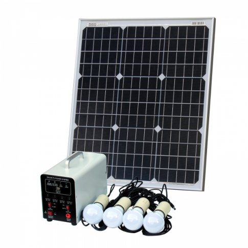Photonic Universe Off-Grid Solar Lighting System with 50W solar panel ...