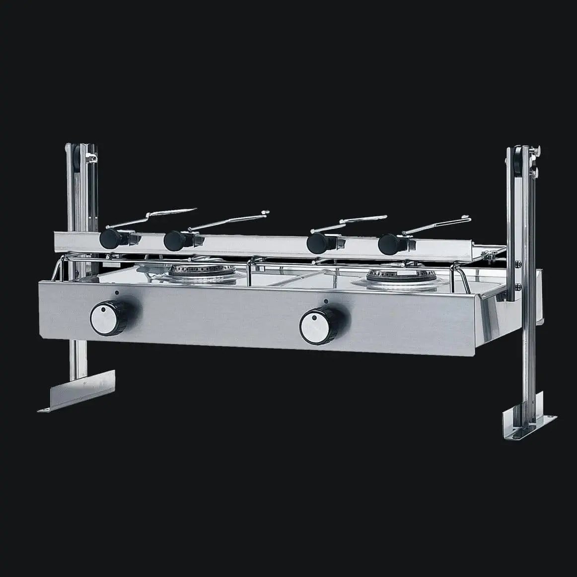 Techimpex Techimpex RACER Double burner cooker with stainless steel burners ...