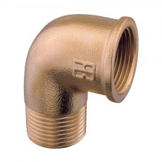 Guidi Brass 45 deg. Elbow M-F 2 in