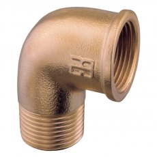 Guidi Brass 45 deg. Elbow M-F 2 in