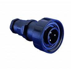 Bulgin Flex Plug & Cap Kit, IP68 3 Pin