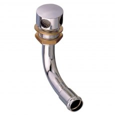Guidi Chrome-Plated Brass Flush Tank Vent - 90 Bend R.Side - 17 mm
