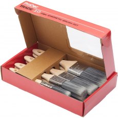 Prodec Trade Synthetic Paint Brush 10 Piece Set.