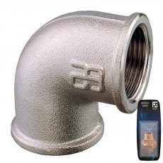 Guidi Nickel Plated 45 deg. Elbow F-F 3/8 in