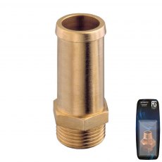 Guidi Brass Hose Connector in Export in Series with Male Head 1 in x 16 mm