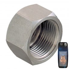 Guidi Packaged Nickel Plated Brass Male Drain Cock 1/4 in
