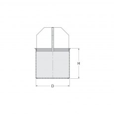 Guidi Stainless Steel 316 Filter Basket For 1162 & 1163 Strainers 3/8 - 1/2 in