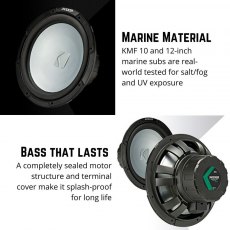 Kicker Marine 10" Single Voice Coil Subwoofer | 4 Ohm