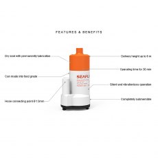 Seaflo Submersible Pump 12V   12 LPM / 3.2 GPM