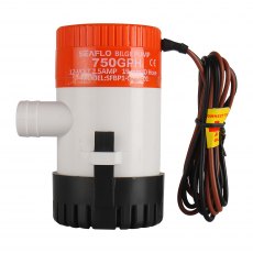 Seaflo Manual Bilge Pump -  01 Series - 12V 750 GPH / 2839 LPH