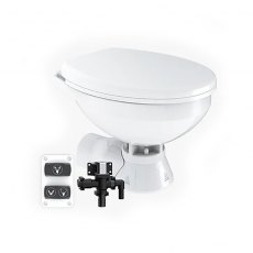 Seaflo Quiet Flush Freshwater Electric Toilet 24V Compact