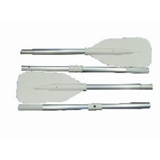 Alu Oars Including Hole Jointed Grey (Pair)
