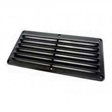 AAA Vent Black Plastic Louvre 10" x 5