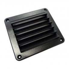 AAA Vent Black Plastic Louvre 5-1/2" x 4-7/8