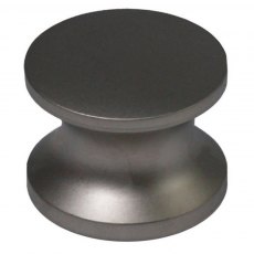 AG Push Lock Knob 19mm in Matt Nickel