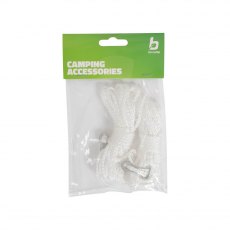 Bo-Camp Guy Rope & Tensioner Dia 3mm Nylon