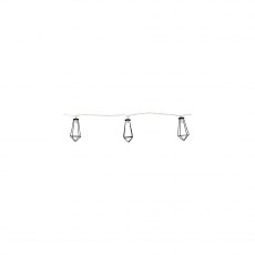 Bo-Camp Industrial Collection Light Garland Galvin Steel
