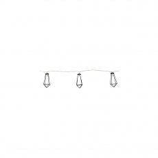 Bo-Camp Industrial Collection Light Garland Galvin Steel