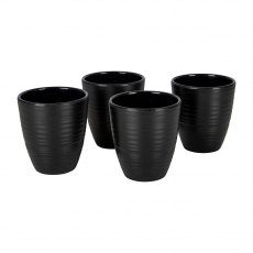Bo-Camp Industrial Collection Mug Orville 4 Pieces Black