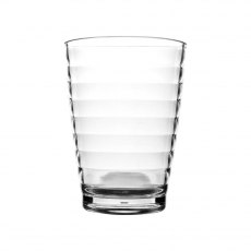Bo-Camp Lemonade Glass Polycarbonate Ribbed 350 ml 4 Pieces