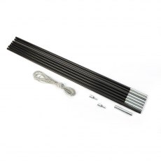 Bo-Camp Replacement Set Tent Pole Fibreglass Dia 11mm