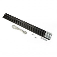 Bo-Camp Replacement Set Tent Pole Fibreglass Dia 9.5mm