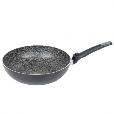 Bo-Camp Wok Pan Turn Foldaway Pan Handle Dia 24cm