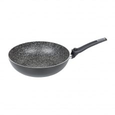 Bo-Camp Wok Pan Turn Folding Pan Handle Induction Dia 28cm
