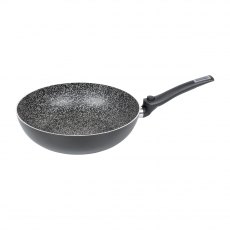 Bo-Camp Wok Pan Turn Folding Pan Handle Induction Dia 28cm