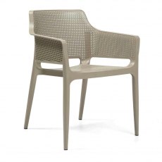 Boom Polypropylene Chair for Indoor and Outdoor Use - Jute