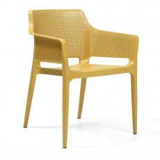 Boom Polypropylene Chair for Indoor and Outdoor Use - Mustard