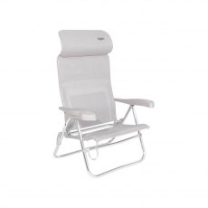 Crespo Beach Chair AL/205 Compact Light Grey