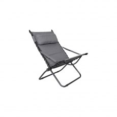 Crespo Lounger AP/262 Tex Comfort Light Grey