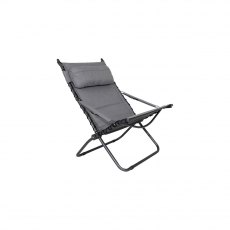 Crespo Lounger AP/262 Tex Comfort Light Grey