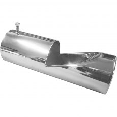 Down Opening 70mm Exhaust Trim