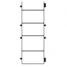 Fiamma Kit Roof Rail D Cover Left Deep Black (98658-101)