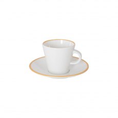 Gimex Linea Line Espresso Set Gold 85ml 2 Pieces