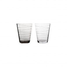 Gimex Linea Line Water Glass Stripe 300ml 2 Pieces