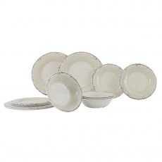 Gimex Stone Line Tableware Sand 12 Pieces