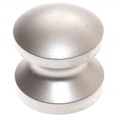 Mini Push Lock Knob 16mm in Matt Nickel