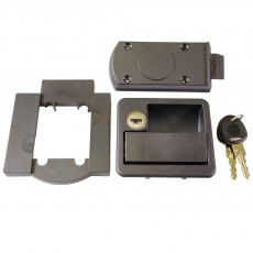 Rectangular Locker Door Black