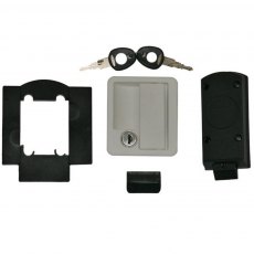 Rectangular Locker Door White