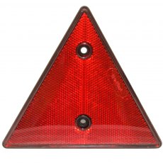 Red Triangular Reflector