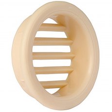 Round Air Vent 32mm Ivory