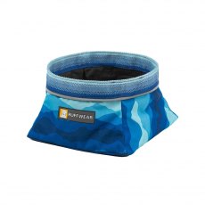 Ruffwear Quencher? Dog Bowl with Coastal Mountains Print (Medium)