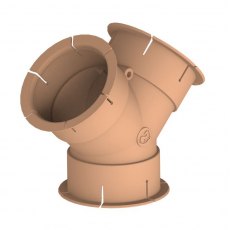 Whale Duct Fitting 65mm 'Y'