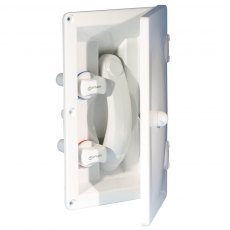Whale Elegance Exterior Shower with Lockable Cover Included