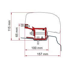 Fiamma Kit Renault Trafic F40 - L1 (Left & Right Hand Drive) (98655Z087)