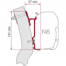 Fiamma Adapter Wingamm Oasi 350 (98655-931)
